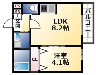 H-maison平野Ⅱの物件間取画像